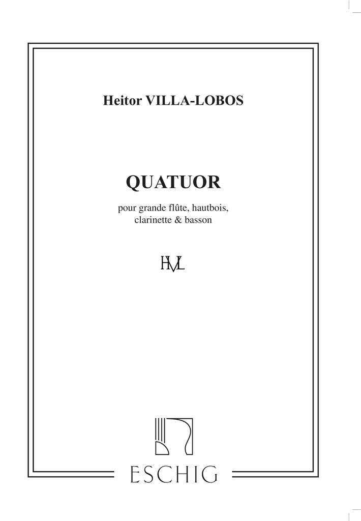 Quatuor 1928 Flute-Haubois-Clarinette-Basson